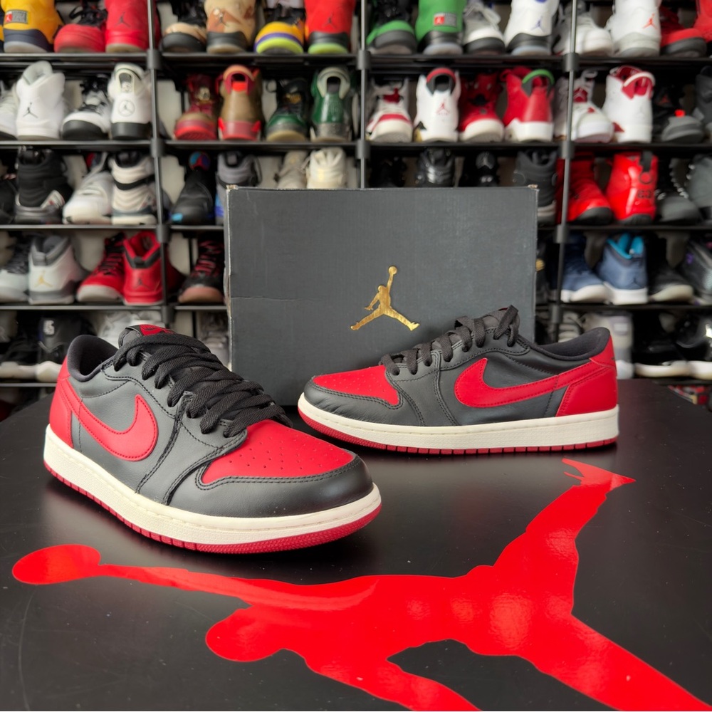 2015 Air Jordan 1 Retro Low ‘Bred’ Size 8 Mens